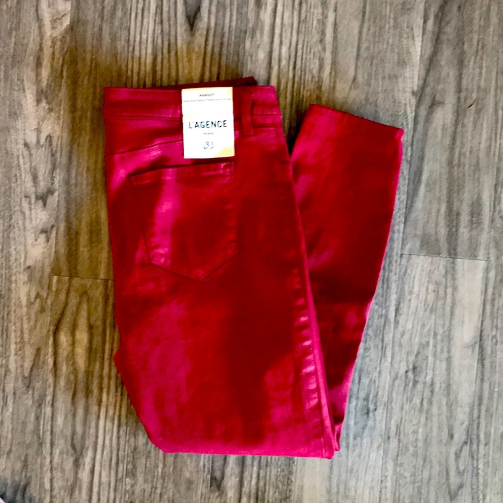 L’agence size 33 Red Pants